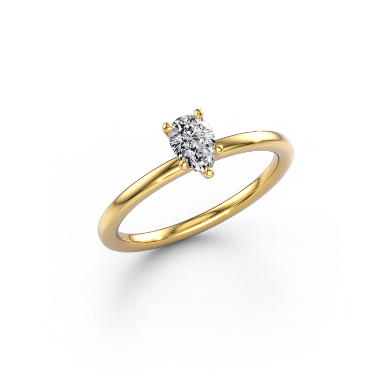Bild von Verlobungsring Crystal PER 1 585 Gold Diamant 0.45 crt