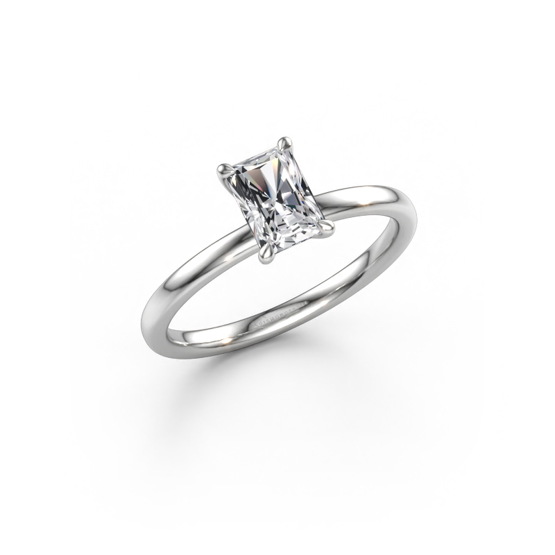 Immagine di Anello di fidanzamento Crystal RAD 1 950 platino Diamante lab grown 0.75 crt