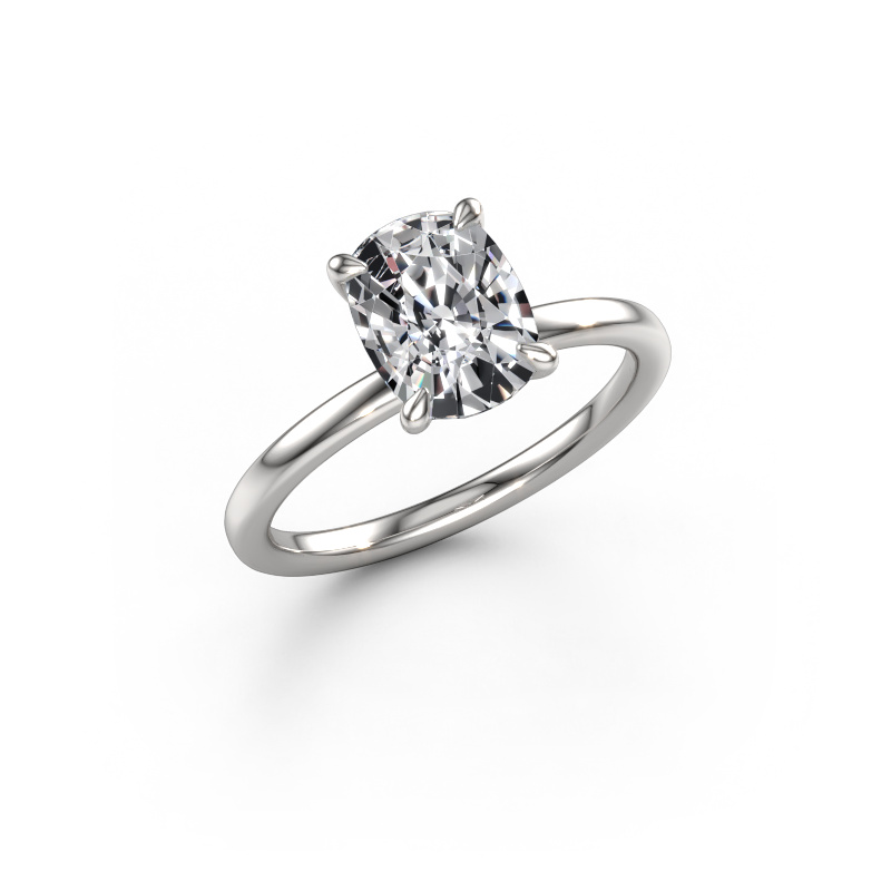Image of Engagement ring Crystal CSH 1 950 platinum Lab grown diamond 1.50 crt