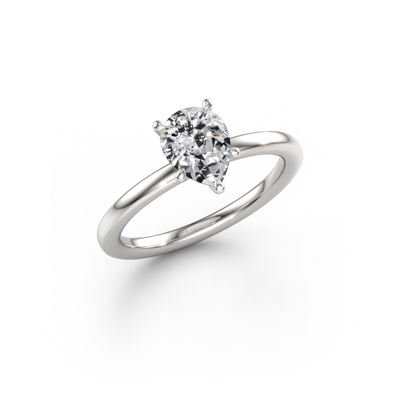 Bild von Verlobungsring Crystal PER 1 950 Platin Diamant 1.00 crt