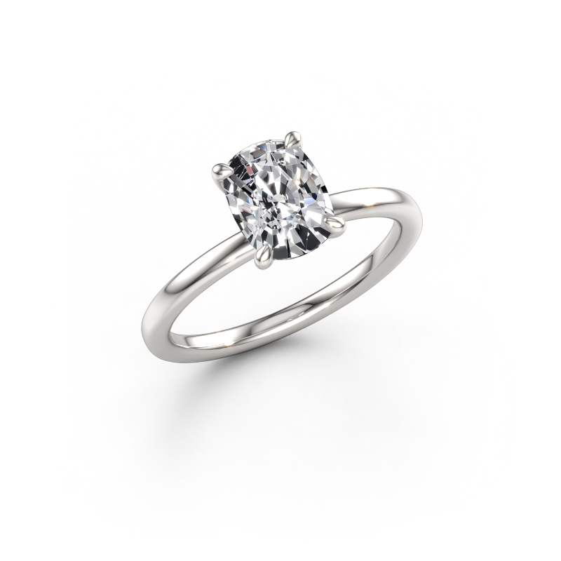 Immagine di Anello di fidanzamento Crystal CSH 1 585 oro bianco Diamante lab grown 2.00 crt