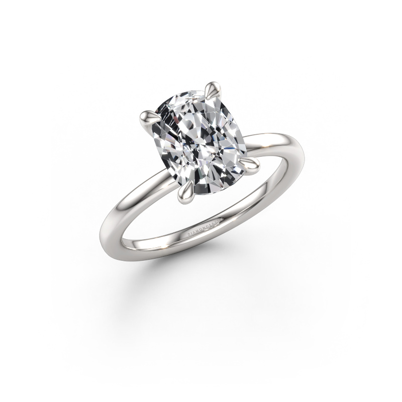 Immagine di Anello di fidanzamento Crystal CSH 1 585 oro bianco Diamante lab grown 2.50 crt