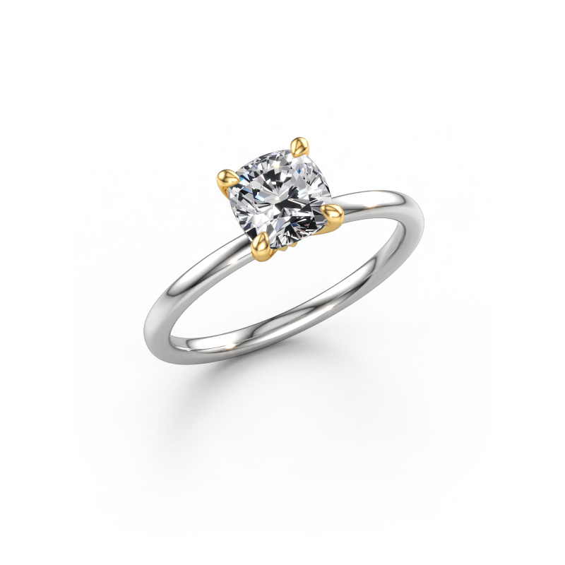 Afbeelding van Verlovingsring Crystal CUS 1 585 witgoud Diamant 1.30 crt