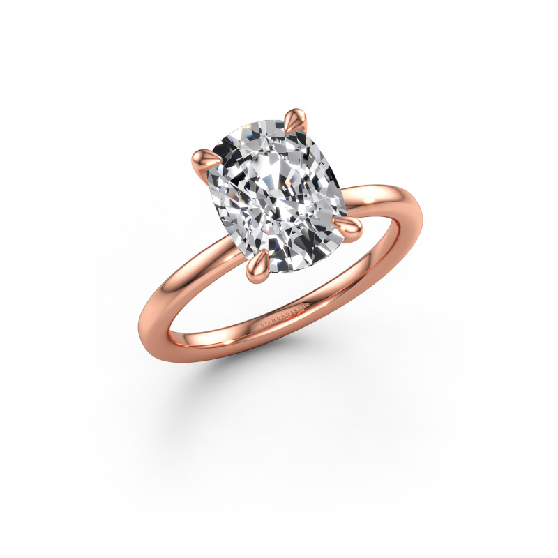 Immagine di Anello di fidanzamento Crystal CSH 1 585 oro rosa Diamante 3.00 crt