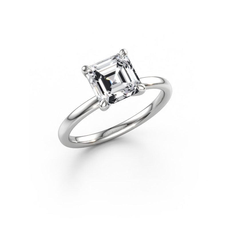 Afbeelding van Verlovingsring Crystal ASSC 1 950 platina Diamant 2.00 crt