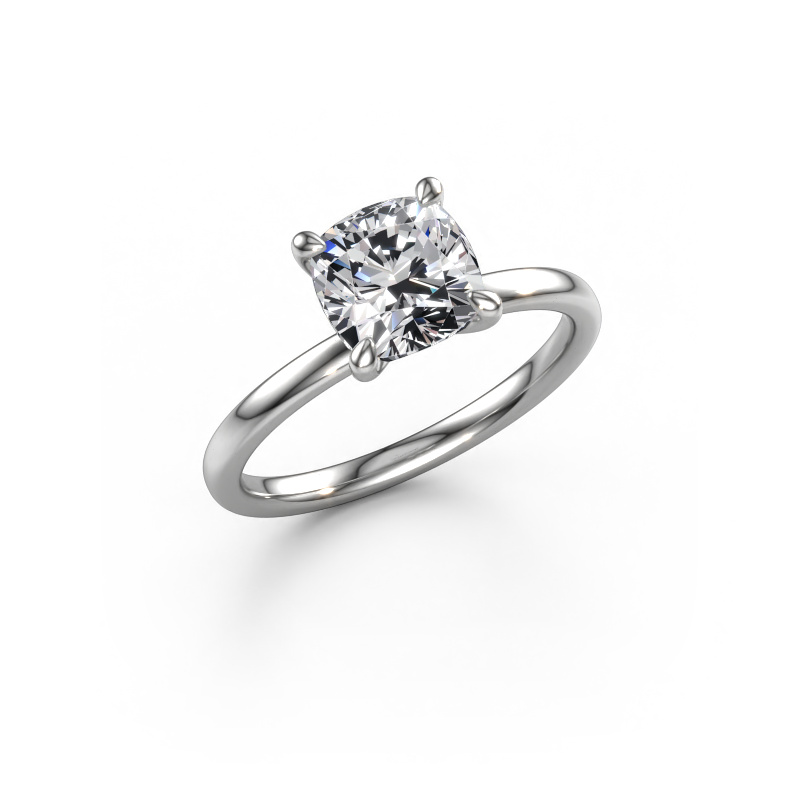 Bild von Verlobungsring Crystal CUS 1 950 Platin Lab-grown Diamant 2.00 crt
