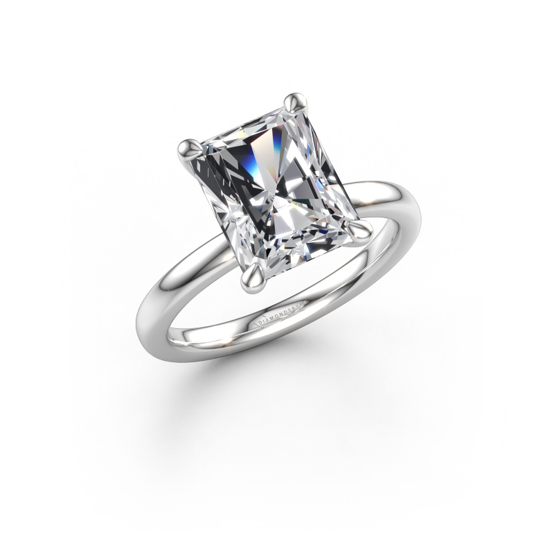 Bild av Förlovningsring Crystal RAD 1 585 vitt guld Diamant 3.50 crt