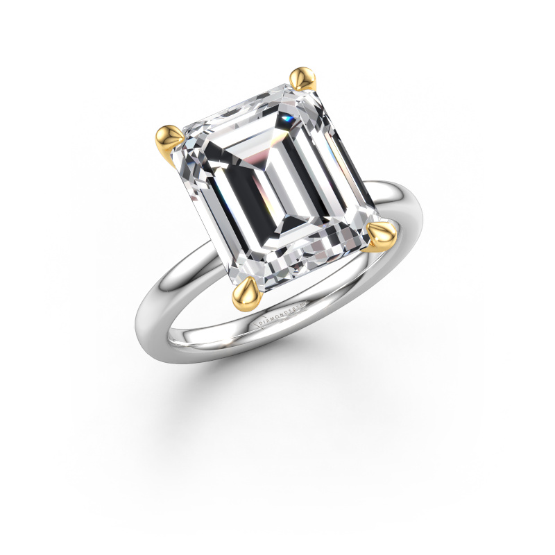 Afbeelding van Verlovingsring Crystal EME 1 585 witgoud Lab-grown diamant 6.00 crt