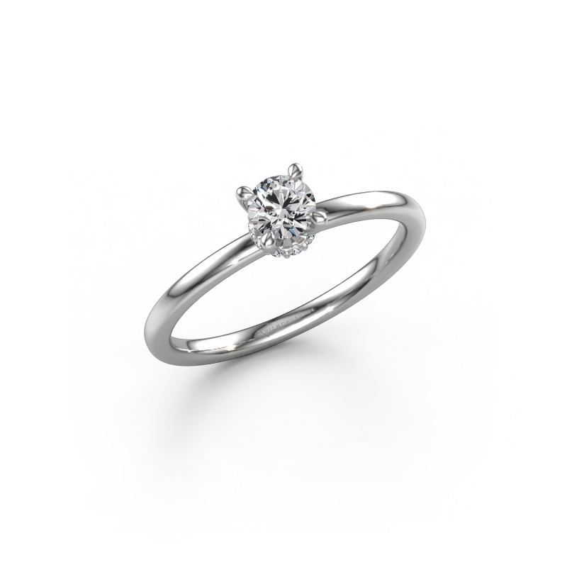 Bild von Verlobungsring Crystal RND 3 950 Platin Diamant 0.30 crt