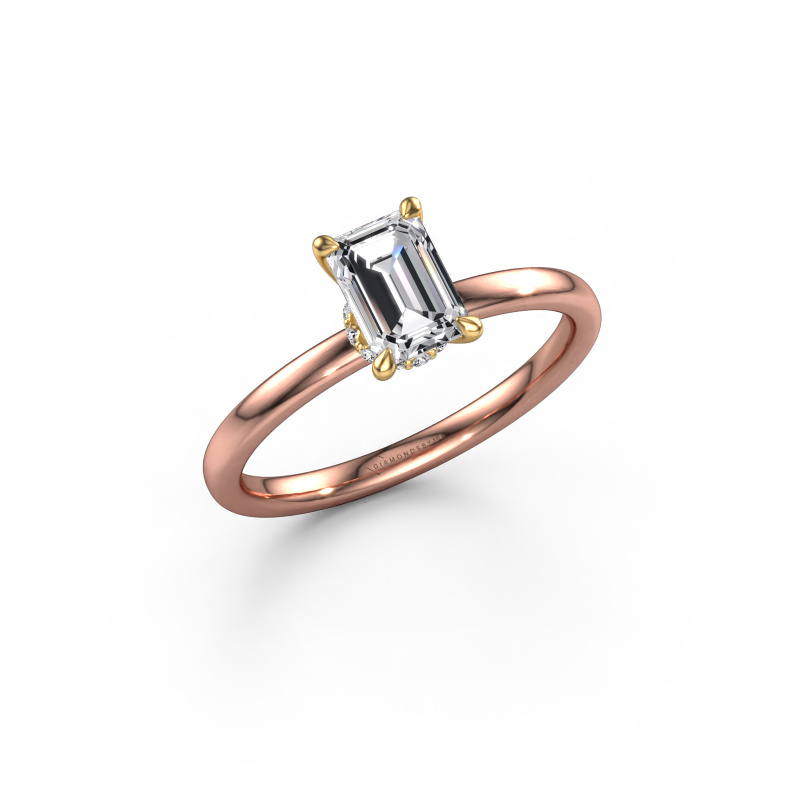 Bild von Verlobungsring Crystal EME 3 585 Roségold Diamant 0.96 crt