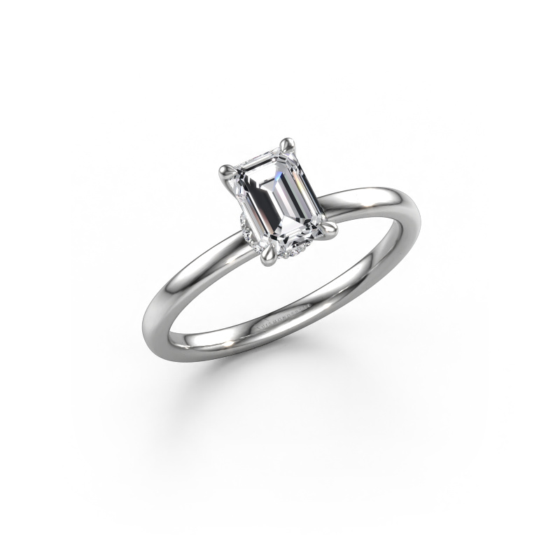 Bild von Verlobungsring Crystal EME 3 950 Platin Diamant 0.96 crt