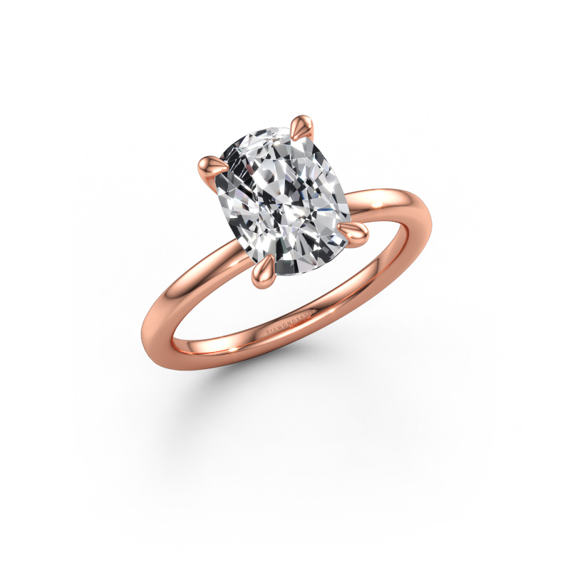 Bild av Förlovningsring Crystal CSH 3 585 roséguld Labbodlad diamant 2.58 crt