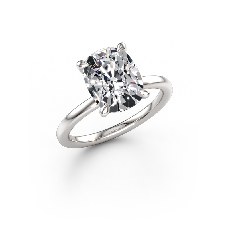 Immagine di Anello di fidanzamento Crystal CSH 3 950 platino Diamante lab grown 3.58 crt