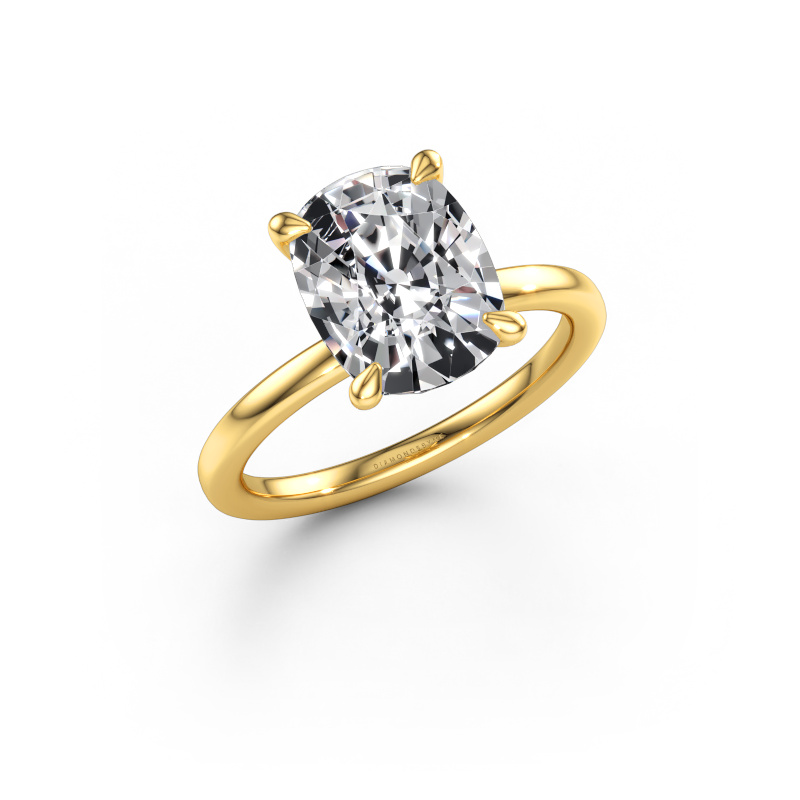 Bild av Förlovningsring Crystal CSH 3 585 gult guld Labbodlad diamant 3.58 crt