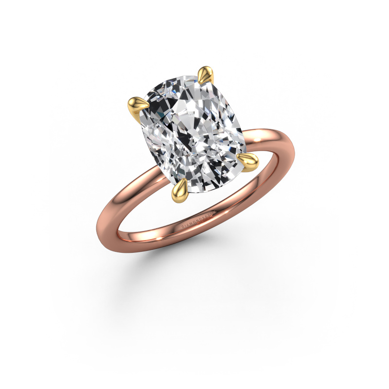 Afbeelding van Verlovingsring Crystal CSH 3 585 rosé goud Lab-grown diamant 4.09 crt