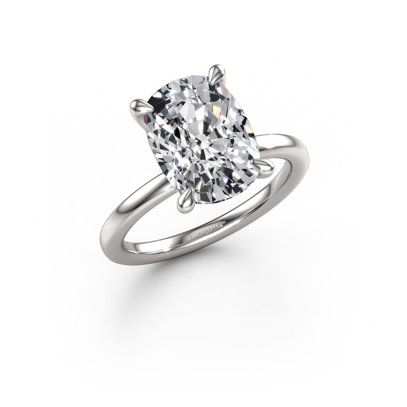 Image of Engagement ring Crystal CSH 3 950 platinum Lab grown diamond 4.59 crt