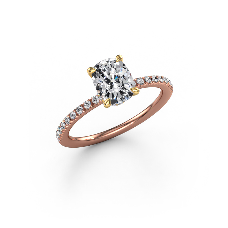 Bild von Verlobungsring Crystal CSH 4 585 Roségold Diamant 1.50 crt