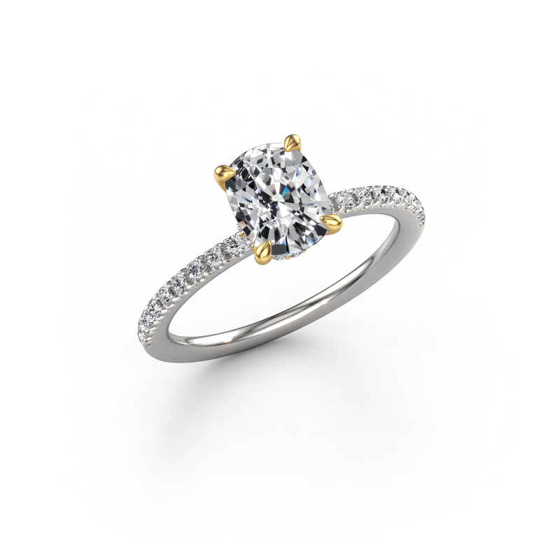 Afbeelding van Verlovingsring Crystal CSH 4 585 witgoud Lab-grown diamant 1.50 crt
