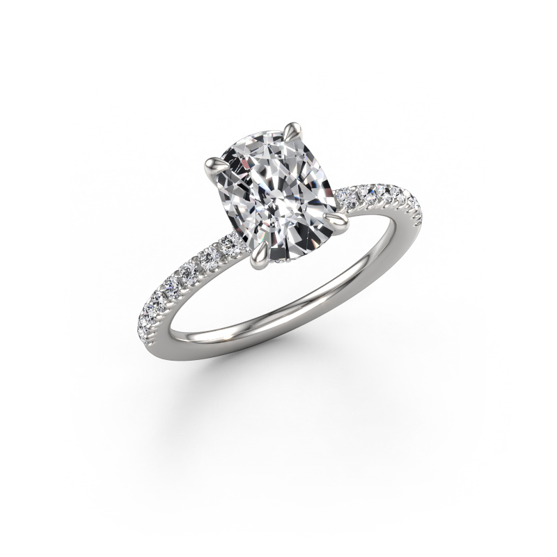 Image of Engagement ring Crystal CSH 4 950 platinum Lab grown diamond 1.81 crt