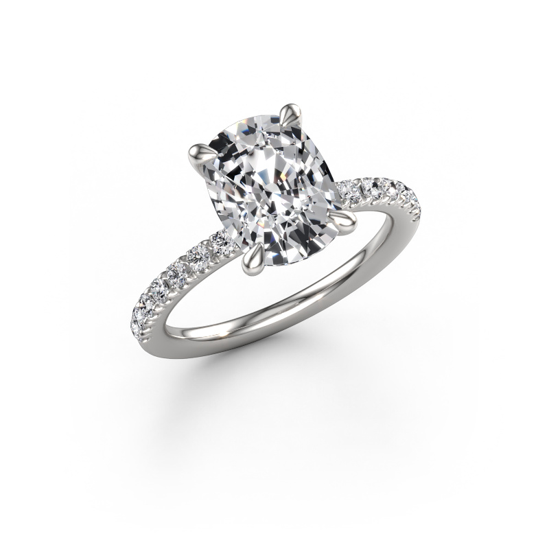 Bild von Verlobungsring Crystal CSH 4 950 Platin Lab-grown Diamant 3.36 crt