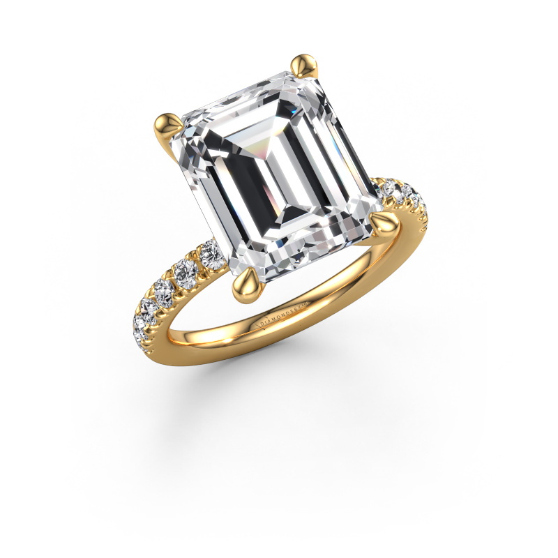 Bild von Verlobungsring Crystal EME 4 585 Gold Lab-grown Diamant 6.45 crt