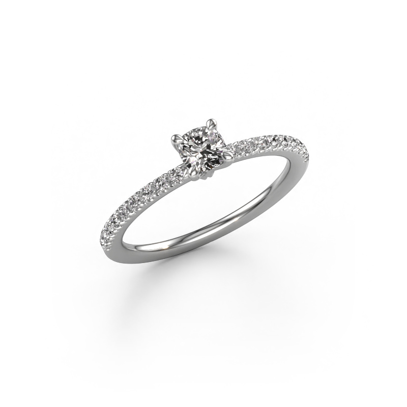 Image de Bague de fiançailles Crystal CUS 2 950 platine Diamant 0.51 crt