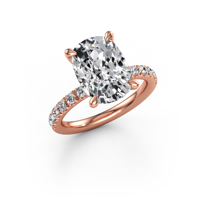 Immagine di Anello di fidanzamento Crystal CSH 2 585 oro rosa Diamante lab grown 5.36 crt