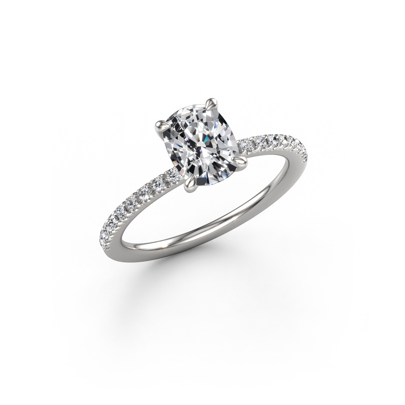 Image of Engagement ring Crystal CSH 2 950 platinum Diamond 1.43 crt