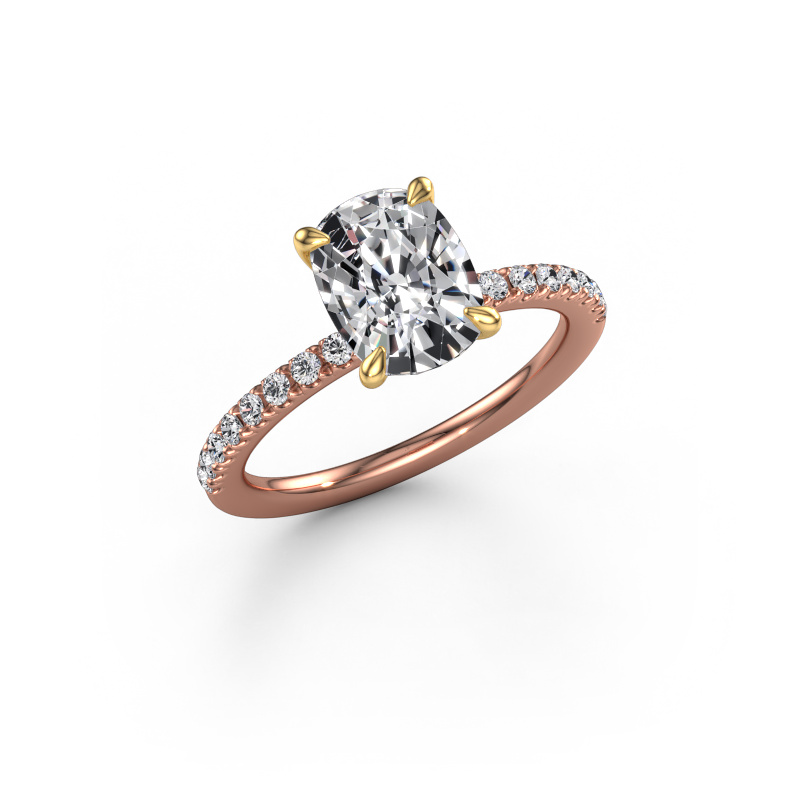 Bild von Verlobungsring Crystal CSH 2 585 Roségold Diamant 1.74 crt