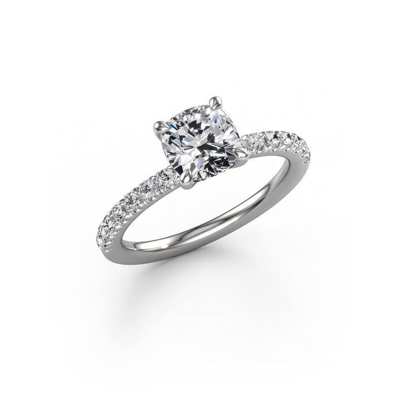 Bild von Verlobungsring Crystal CUS 2 950 Platin Diamant 1.78 crt