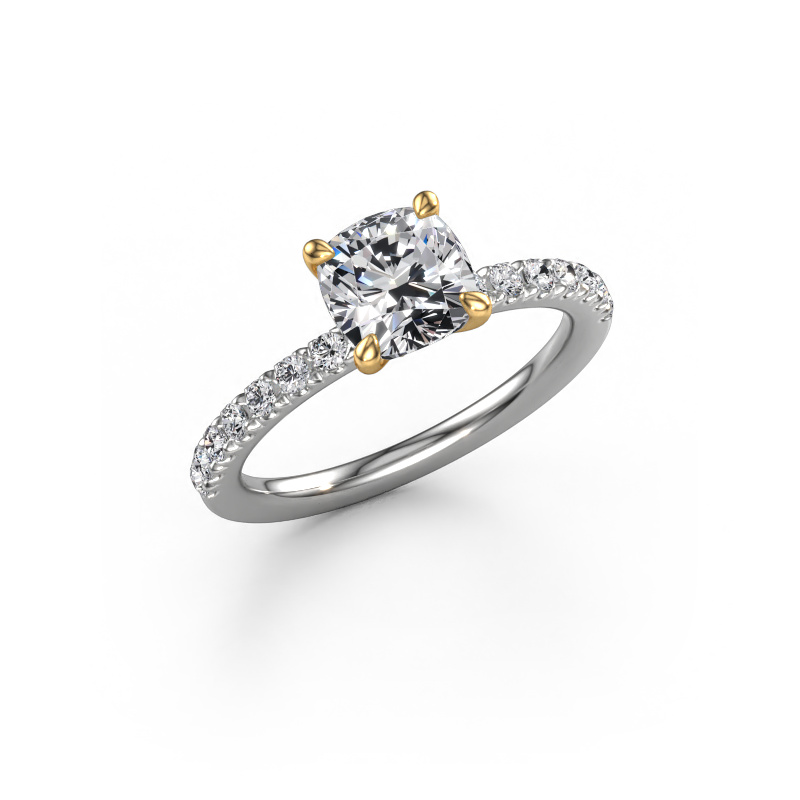 Bild von Verlobungsring Crystal CUS 2 585 Weißgold Diamant 1.78 crt