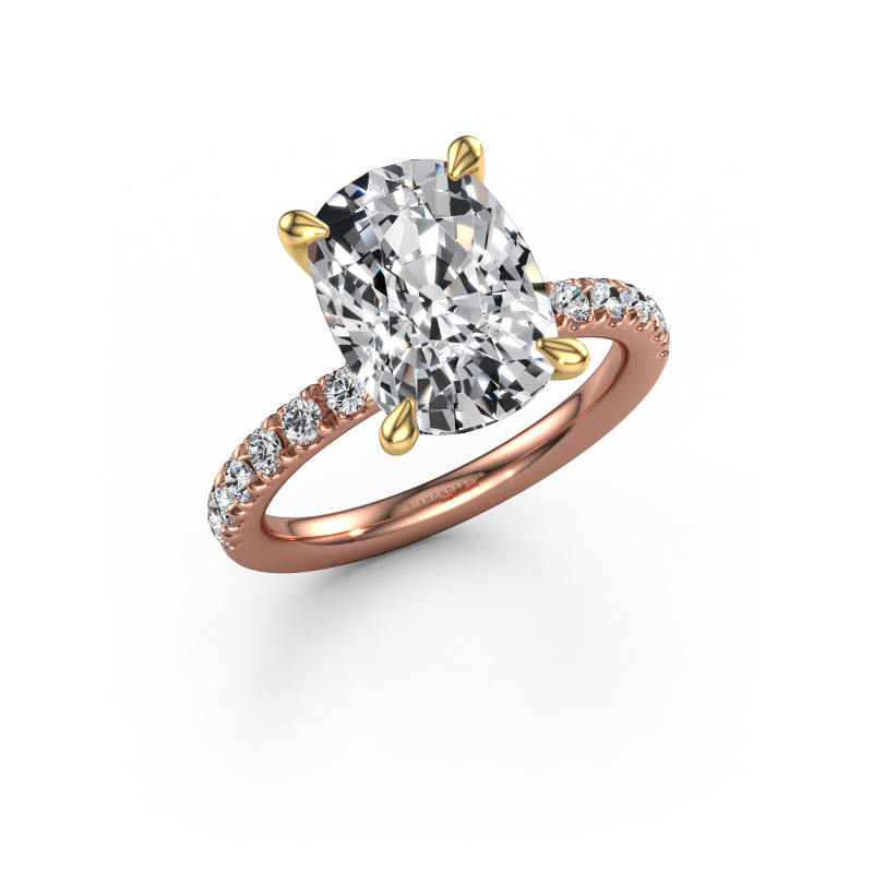 Bild von Verlobungsring Crystal CSH 2 585 Roségold Lab-grown Diamant 4.86 crt