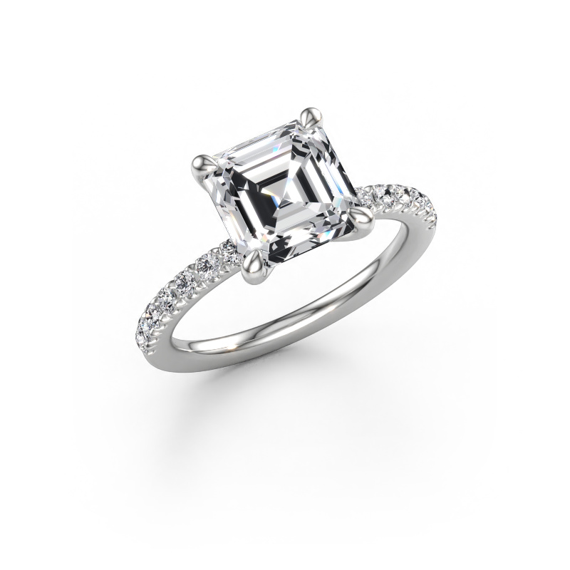 Afbeelding van Verlovingsring Crystal ASSC 2 950 platina Diamant 3.28 crt