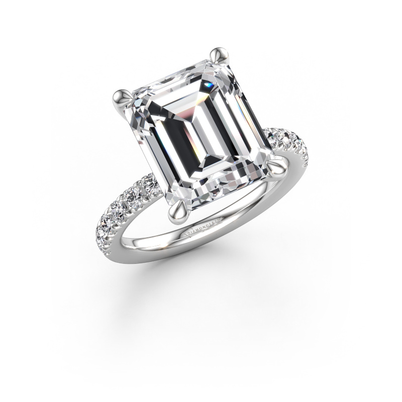 Bild av Förlovningsring Crystal EME 2 950 platina Labbodlad diamant 6.36 crt