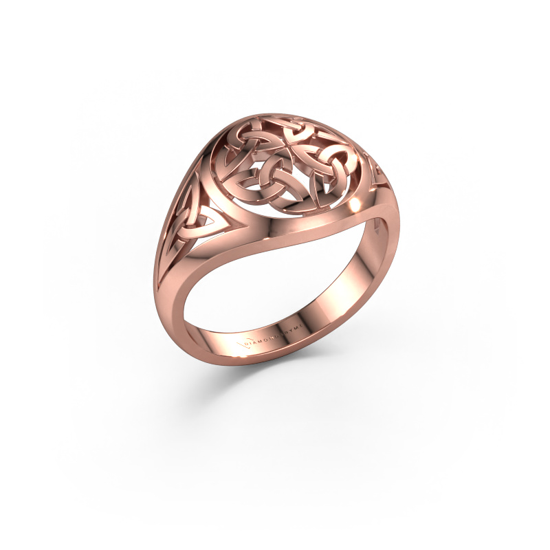 Image of Men's ring Damian 585 rose gold