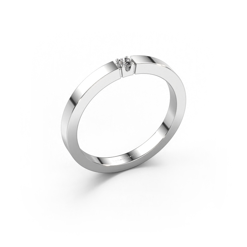 Afbeelding van Ring Dana 1 950 platina Diamant 0.03 crt
