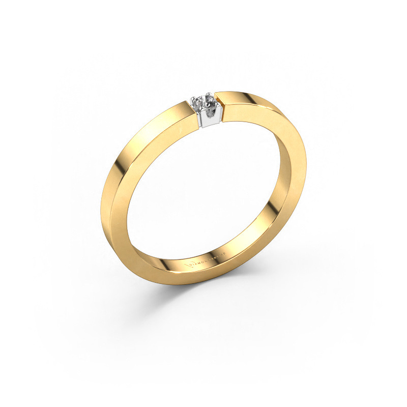 Bild von Ring Dana 1 585 Gold Diamant 0.03 crt
