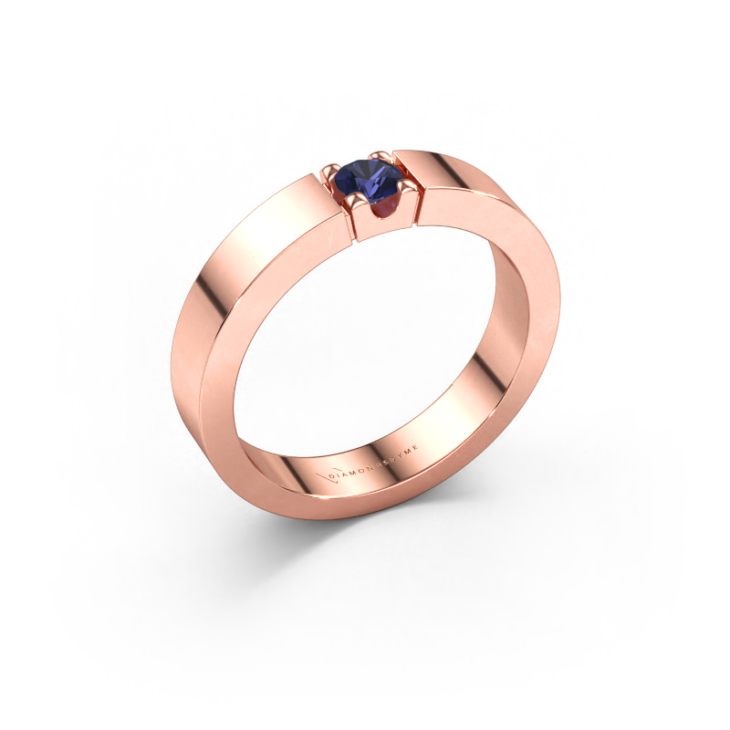 Immagine di Anello Dana 1 585 oro rosa Zaffiro 3.7 mm