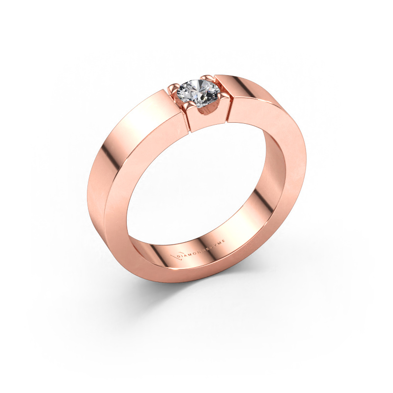 Bild av Ring Dana 1 585 roséguld Labbodlad diamant 0.25 crt