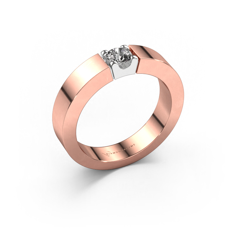 Image of Ring Dana 1 585 rose gold Diamond 0.25 crt