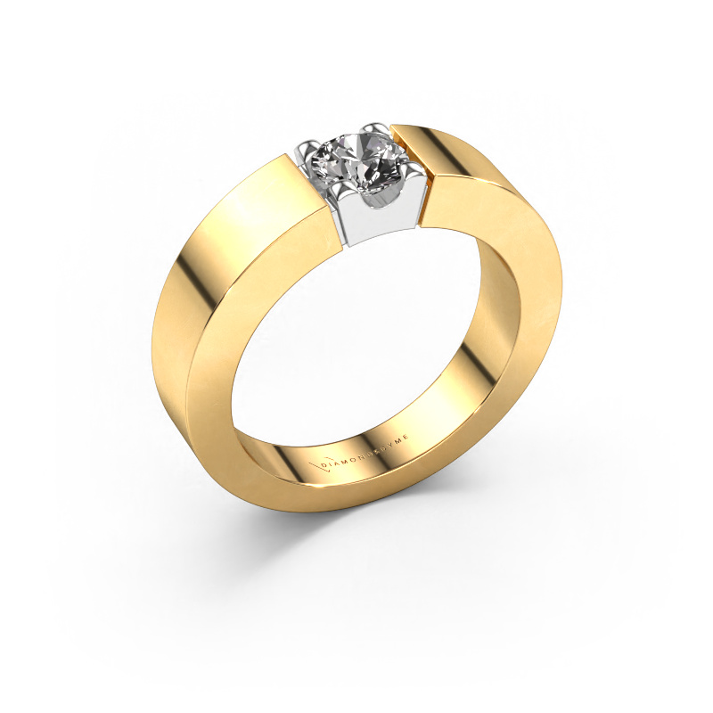 Afbeelding van Ring Dana 1 585 goud Diamant 0.40 crt