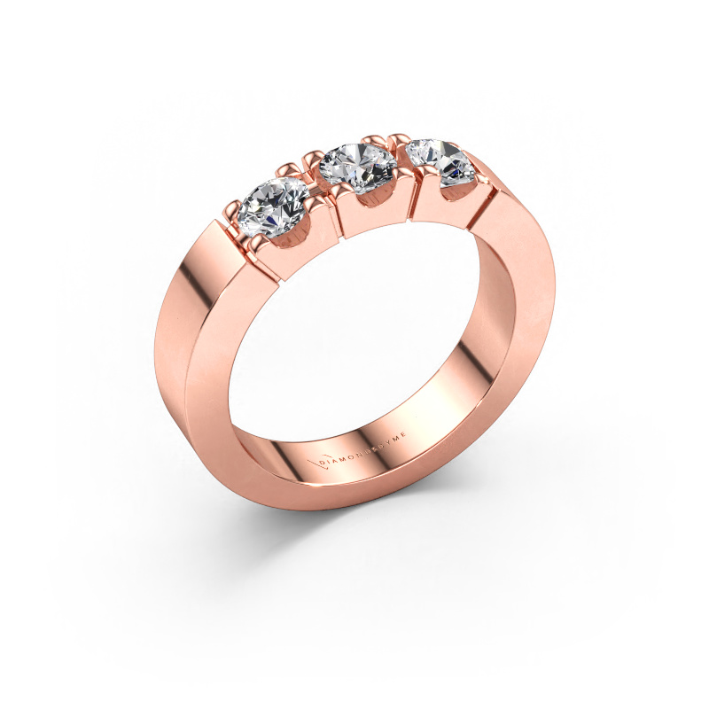 Bild av Ring Dana 3 585 roséguld Diamant 0.900 crt