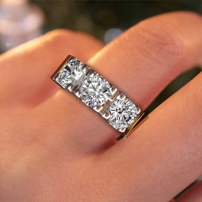 Afbeelding van Ring Dana 3 585 goud Diamant 3.00 crt