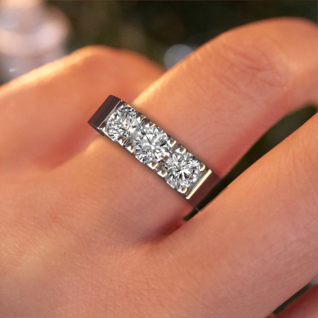 Afbeelding van Ring Dana 3 925 zilver Diamant 1.20 crt