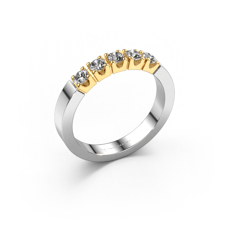 Image of Ring Dana 5 585 white gold Zirconia 3 mm