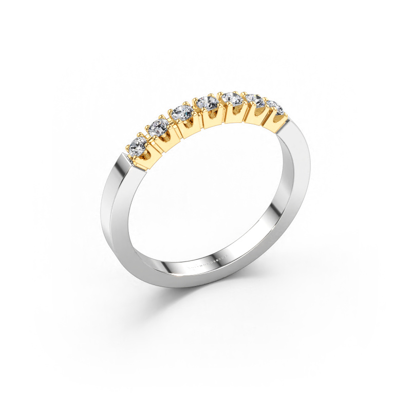 Bild von Ring Dana 7 585 Weißgold Diamant 0.21 crt