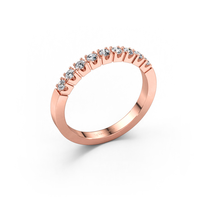 Bild av Ring Dana 9 585 roséguld Kubisk zirkonia 2 mm