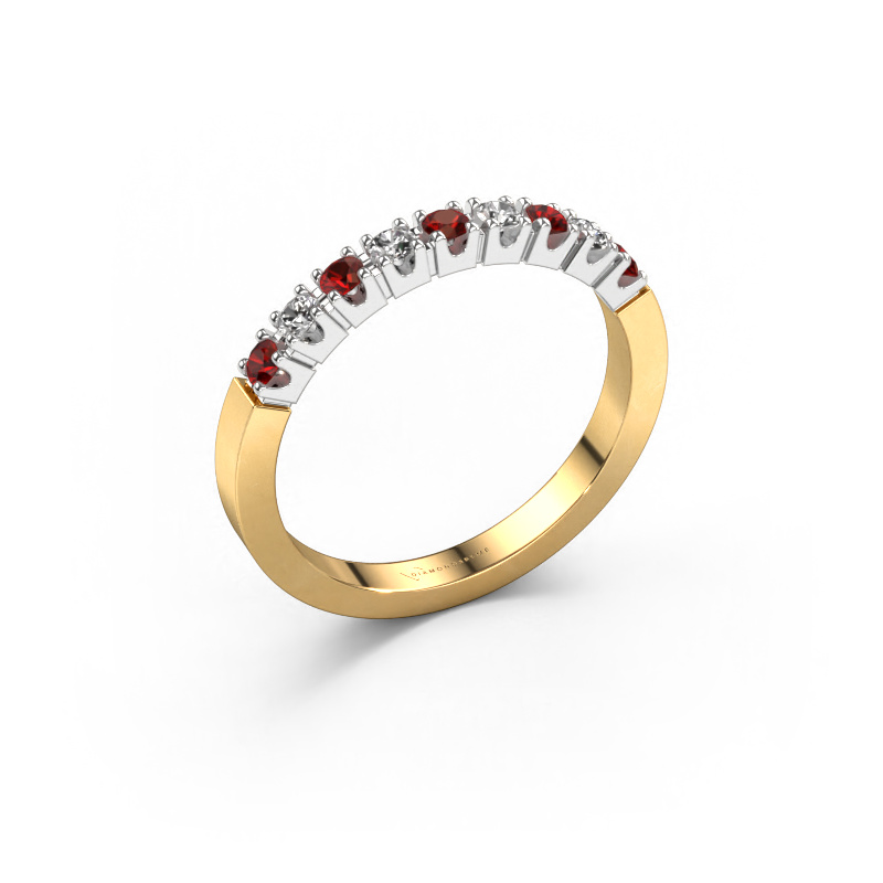 Image of Ring Dana 9 585 gold Garnet 2 mm