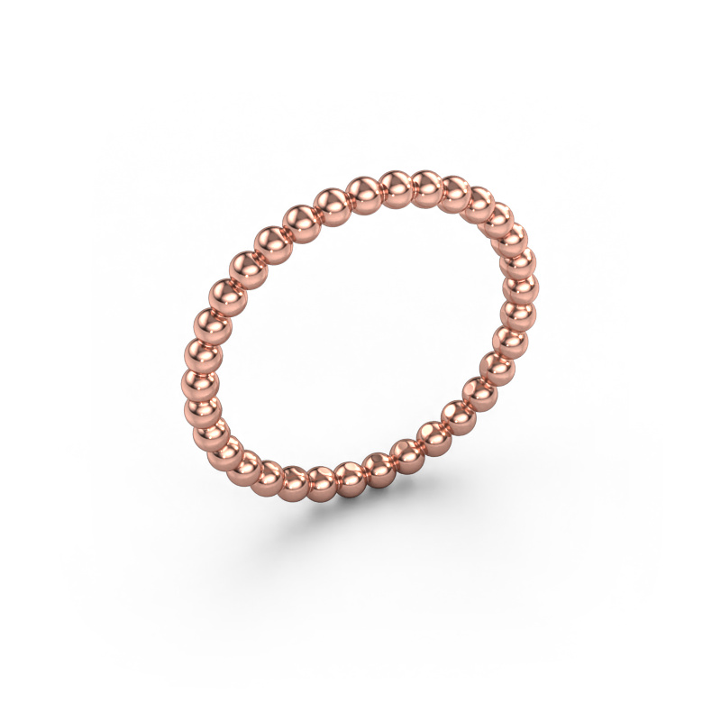 Image of Stackable ring Dani 2mm 585 rose gold