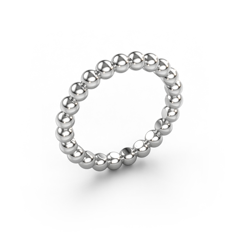 Image de Bague superposable Dani 3mm 950 platine